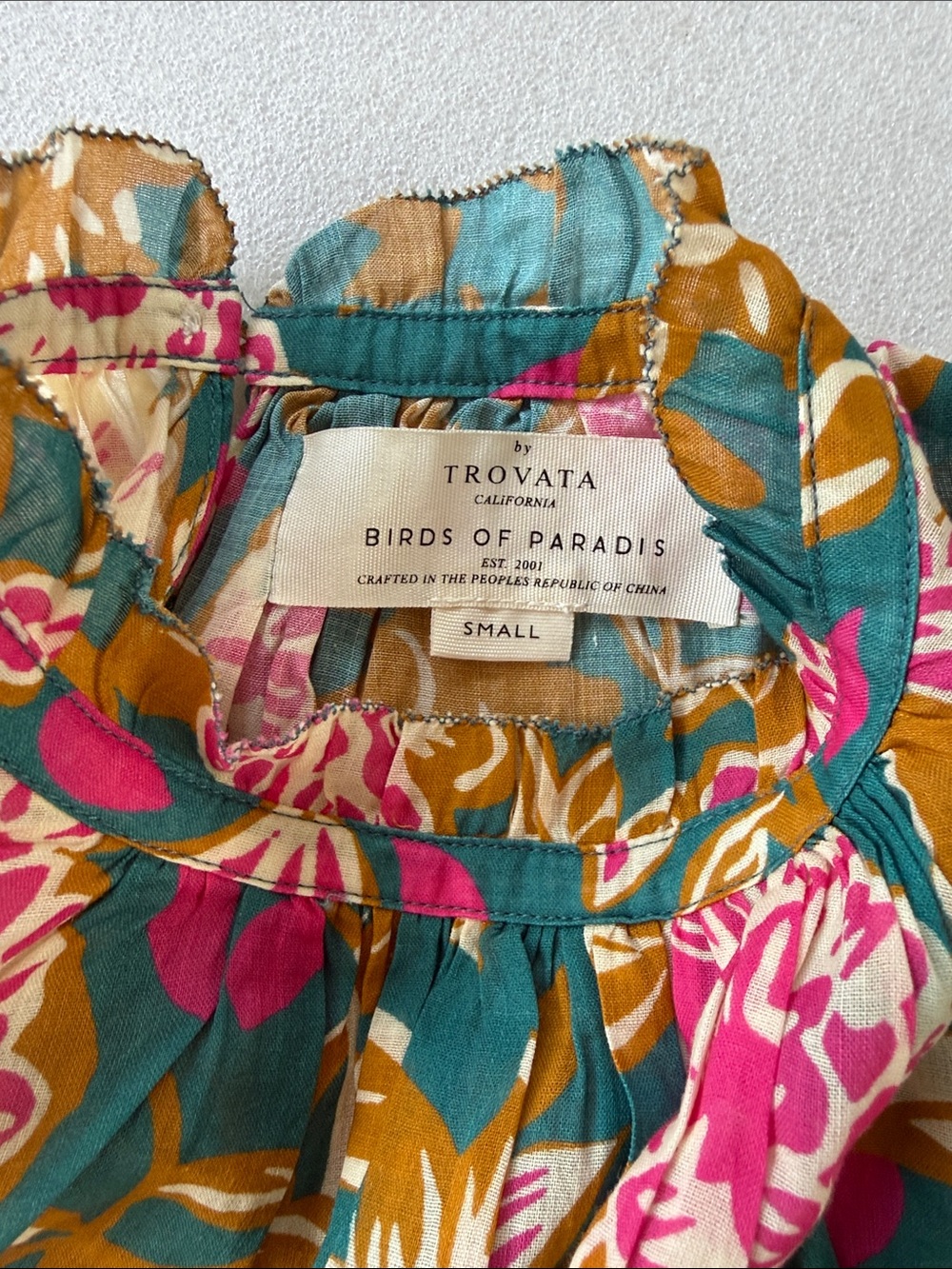 Trovata Birds of Paradise Carla Blouse - Picture 3 of 6
